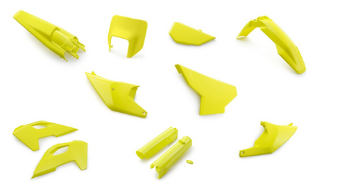 HUSQVARNA PLASTIC FENDER KIT YELLOW 24-25 TE 250 300  24-25 FE 250 350 450 501